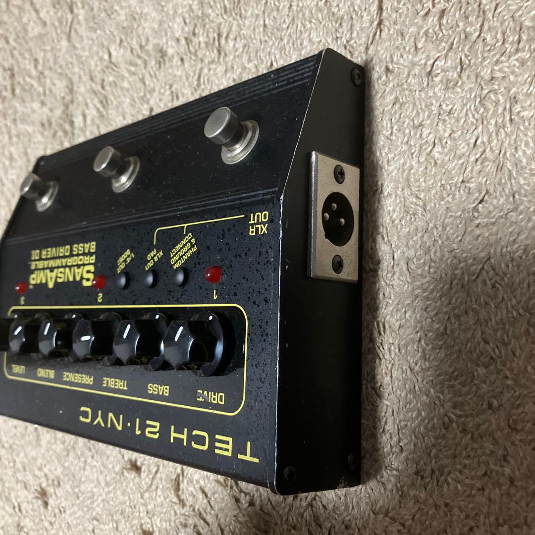 TECH21 PROGRAMMABLE BASS D DI プリアンプ