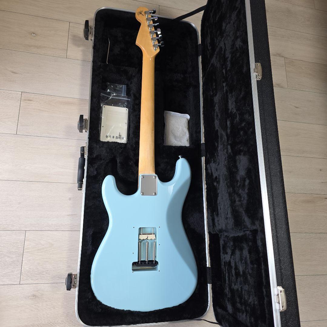 Warmoth USA Stratcaster ソニックブルー2016年