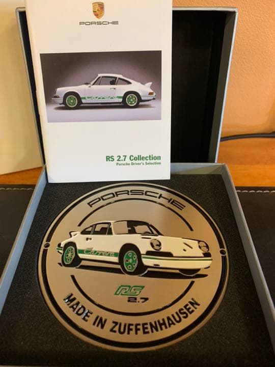 ポルシェ　グリルバッジ1973個限定