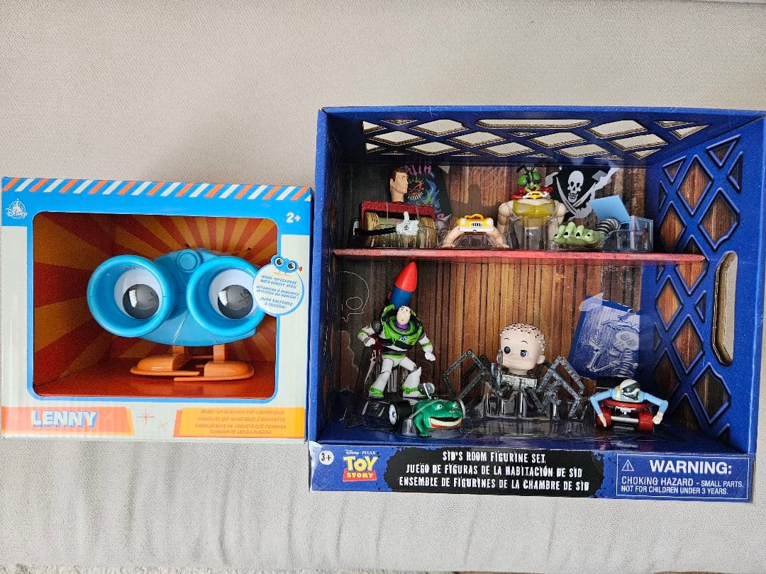 ディズニーストア　シドの部屋　レニー　フィギュア　国内正規品　トイストーリー