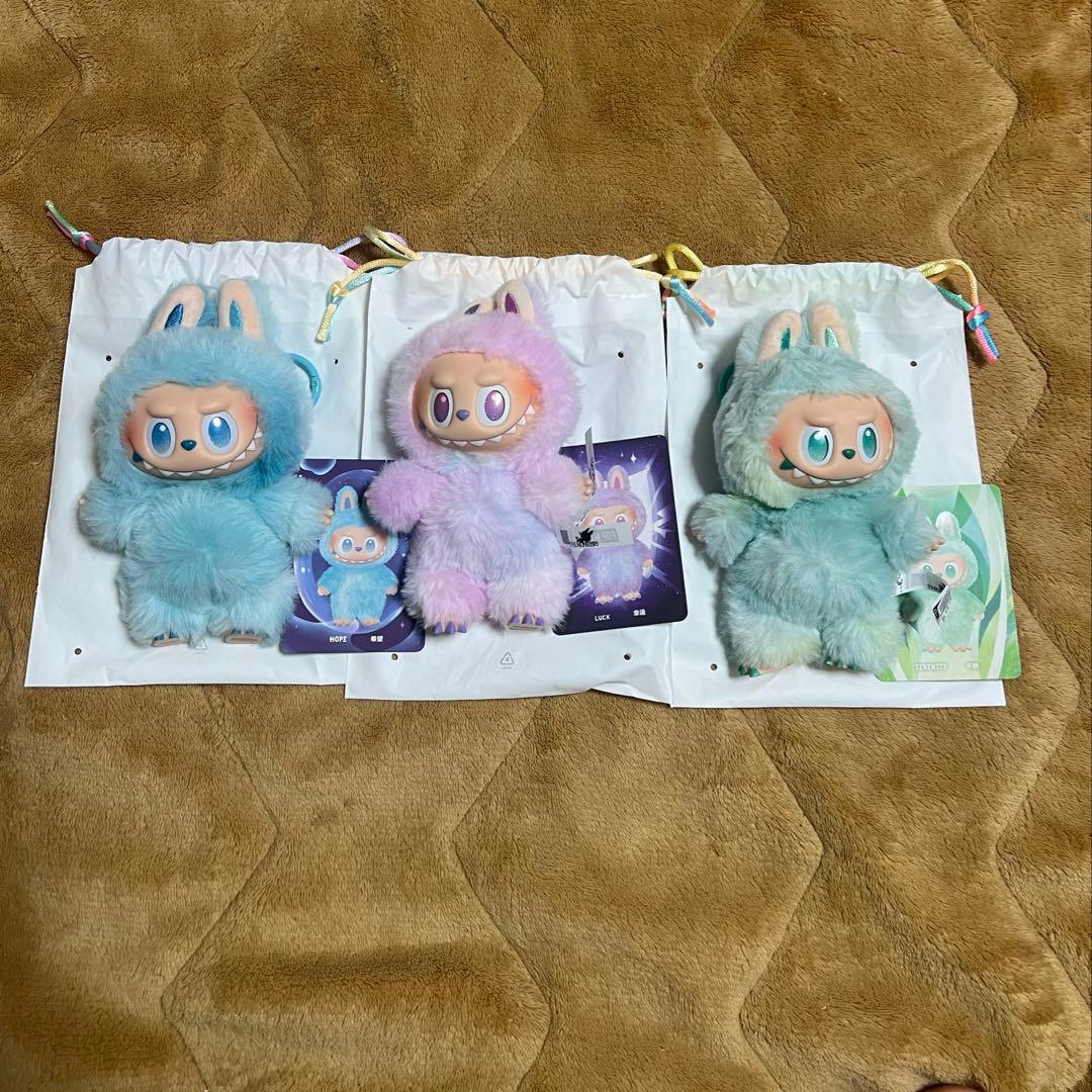 正規品 popmart ラブブ energy エナジー ぬいぐるみ3つセット