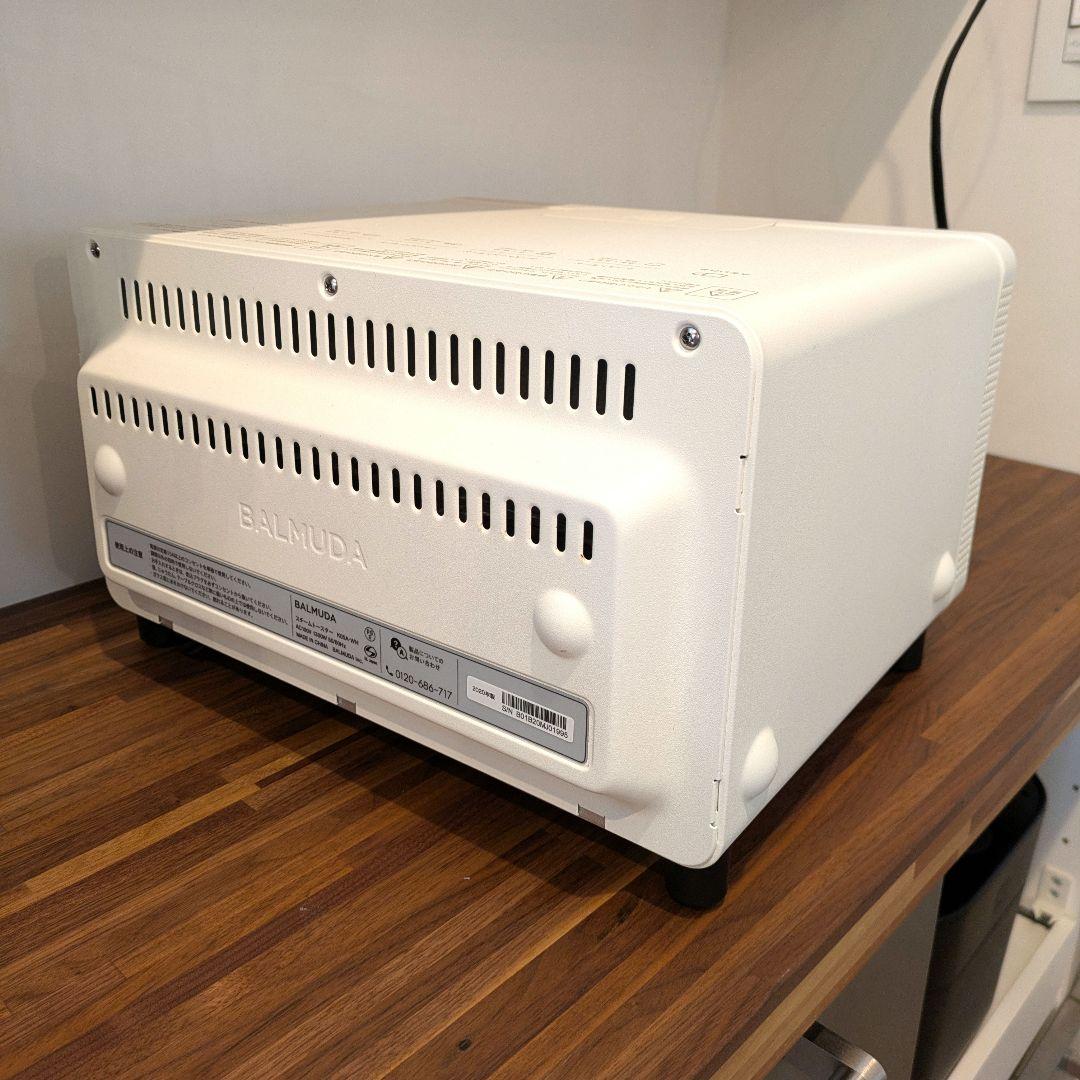BALMUDA スチームトースター　K01E-WS ホワイト