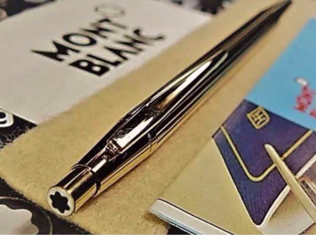 ⭐️金運を呼ぶ黄金の総金張り⭐️モンブラン⭐️ノブレスNo1547⭐️ペンシル0、5㍉