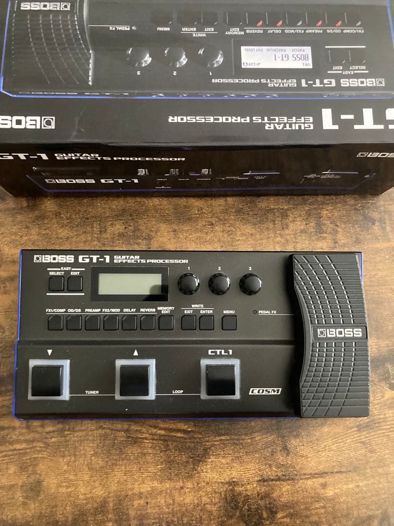 BOSS GT-1 ギターエフェクター　箱付き
