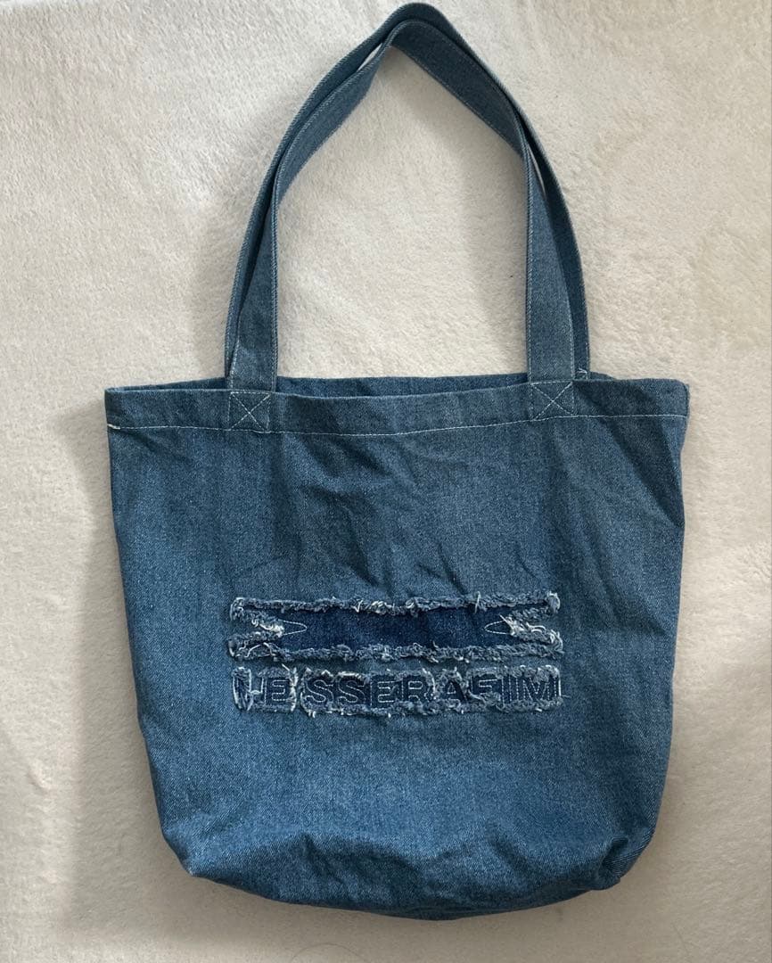 【ゆ】 ルセラフィム セット売り (キーホルダー +デニムトートバッグ)