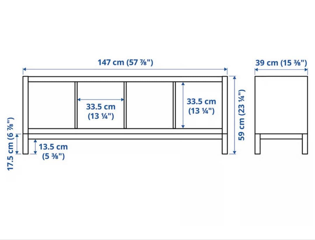 IKEA カラックス＋カブフレーム＋カラックスインサートそれぞれ2個ずつ