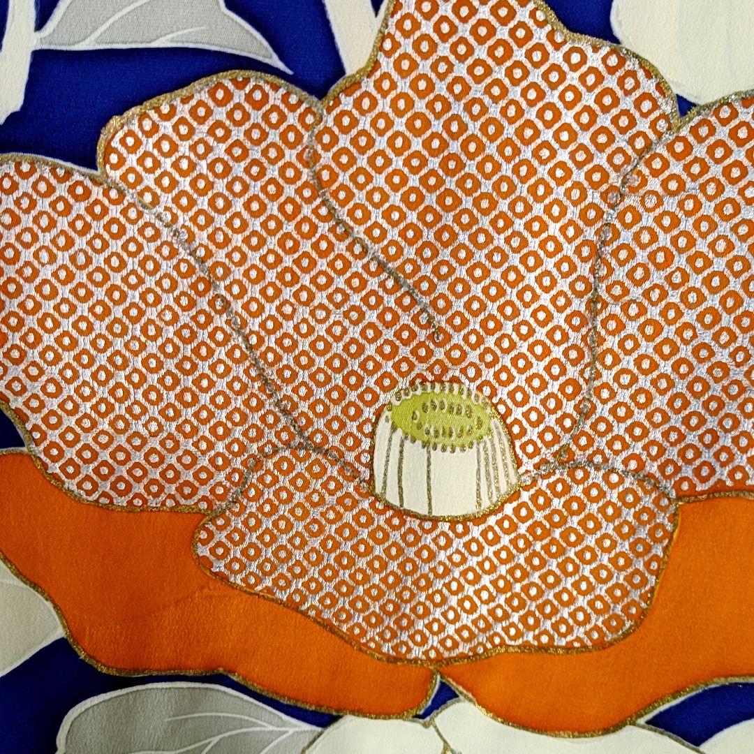 振袖 椿 165cm L トールサイズ 金駒刺繍