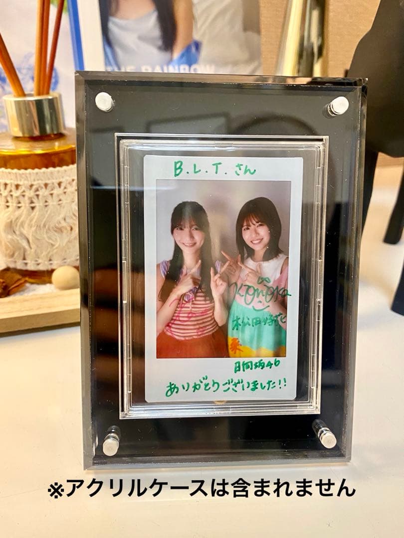 BLTチェキ　河田陽菜　松田好花 Wサイン