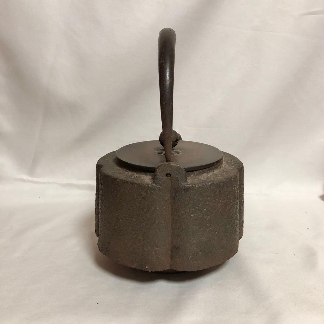 鉄瓶　龍文堂/龍文堂造/茶道/日本茶/煎茶