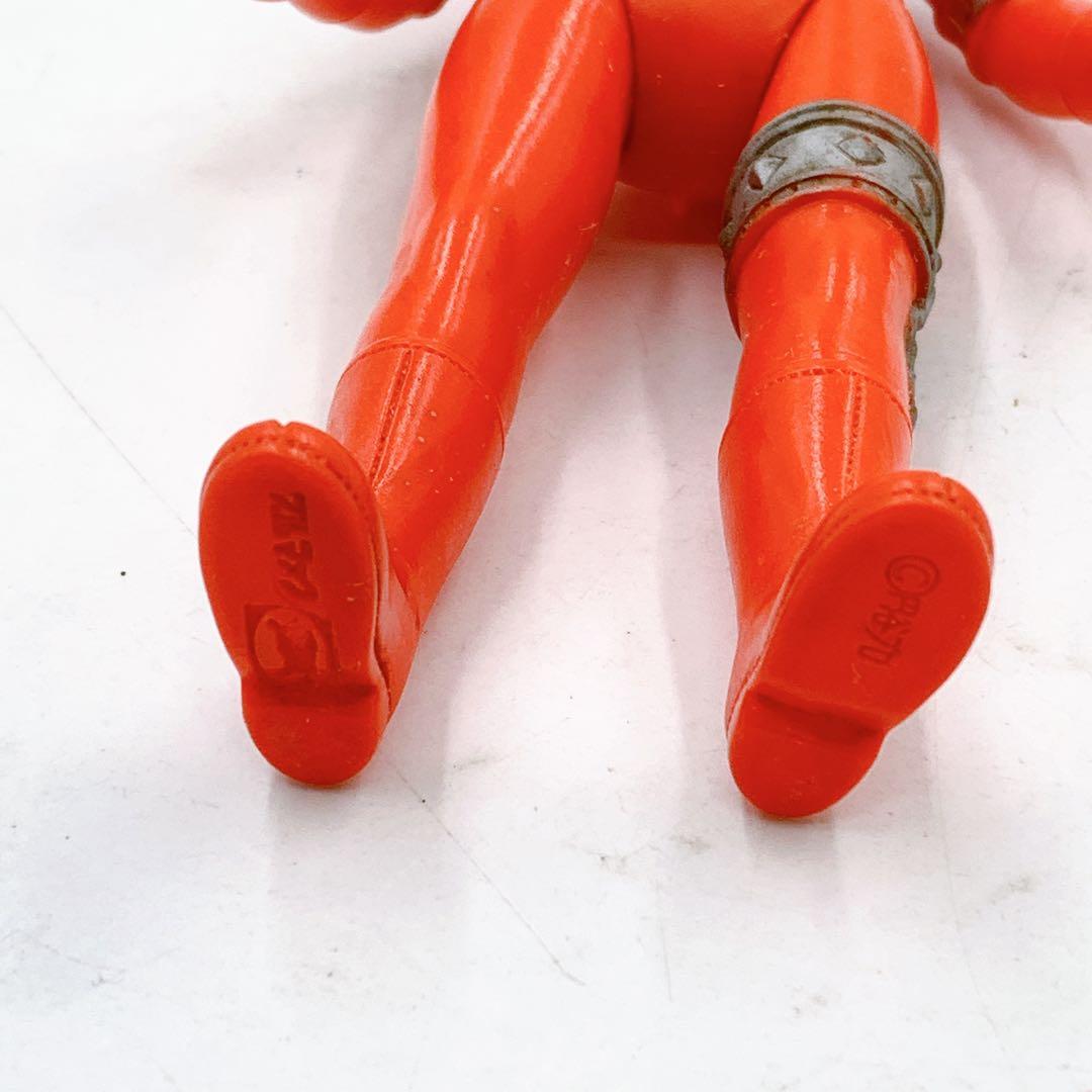 10A25 ウルトラマンレオ アストラ ブルマァク ミドルサイズソフビ 当時物