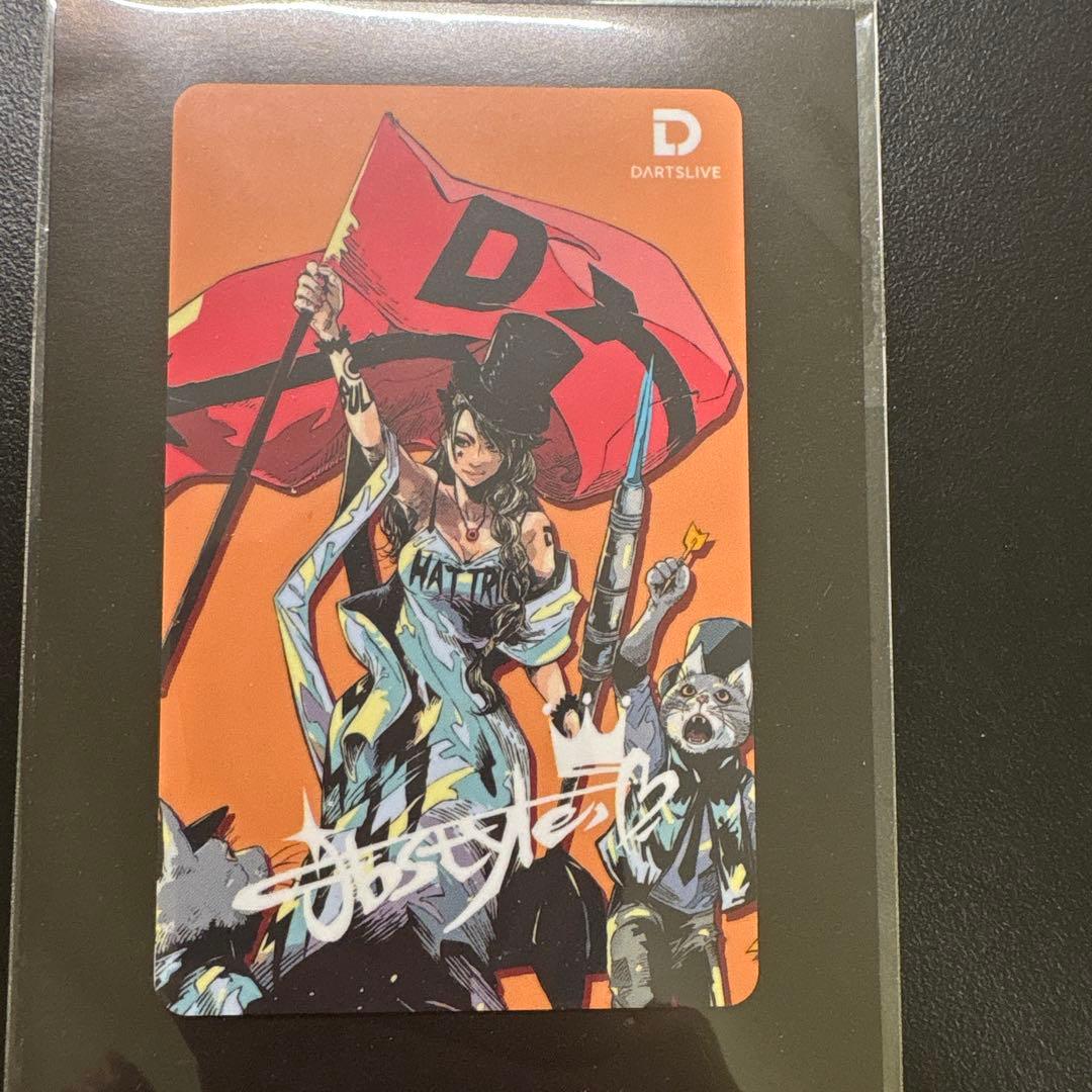 ダーツライブカード jbstyle hat trick 100枚限定