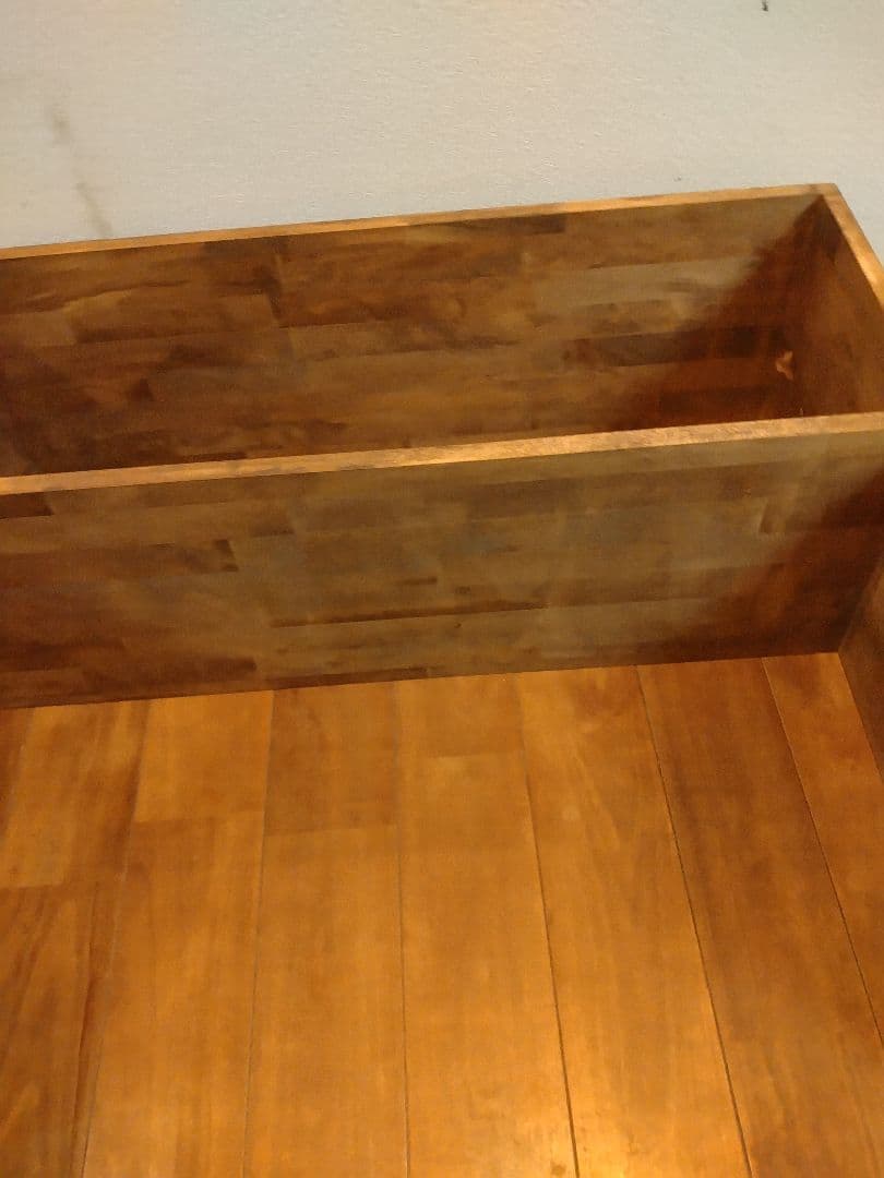 木製　ハンドメイド　オーダー　コの字　シェルフ　棚　ラック　水槽台　テレビ台