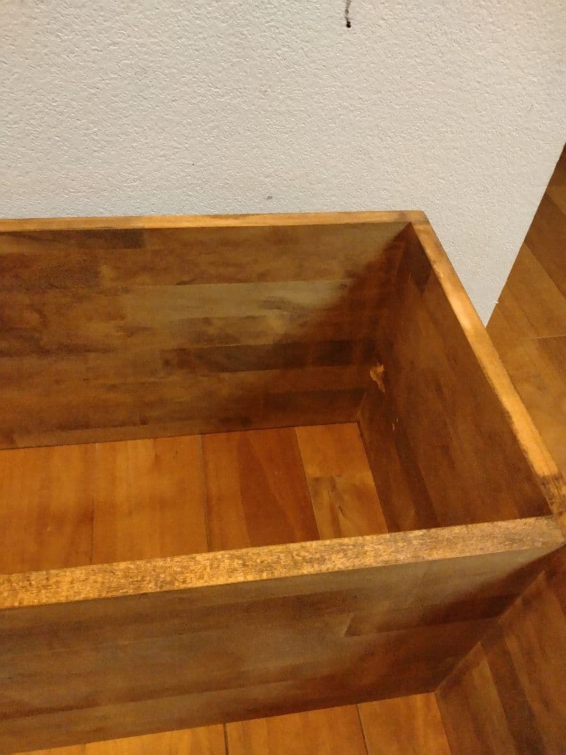 木製　ハンドメイド　オーダー　コの字　シェルフ　棚　ラック　水槽台　テレビ台