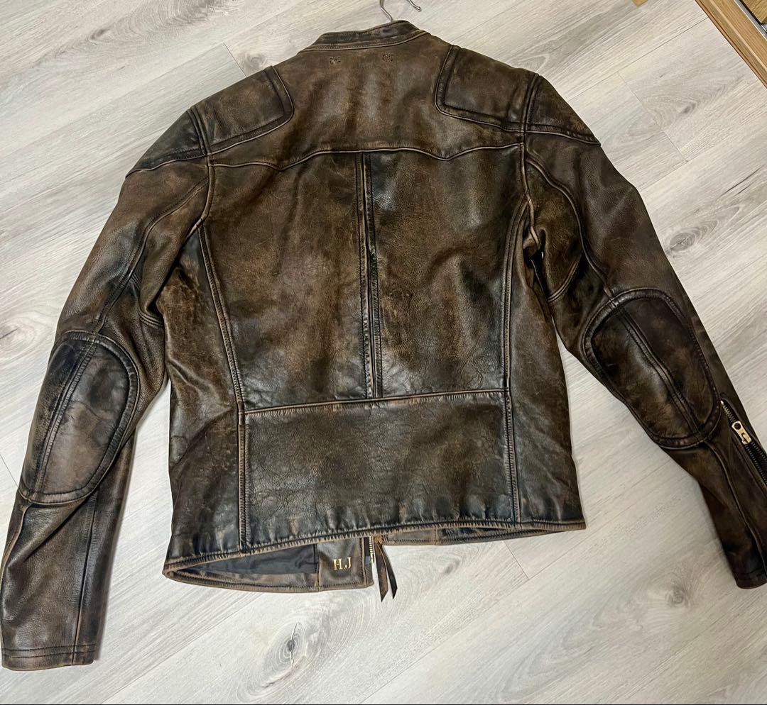 早い者勝ち　最安値　希少美品　RRL レザージャケット Mサイズ