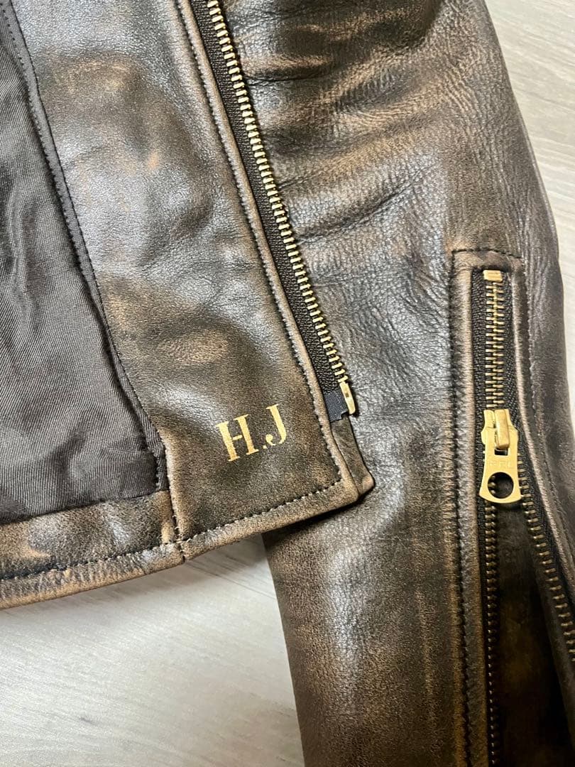 早い者勝ち　最安値　希少美品　RRL レザージャケット Mサイズ