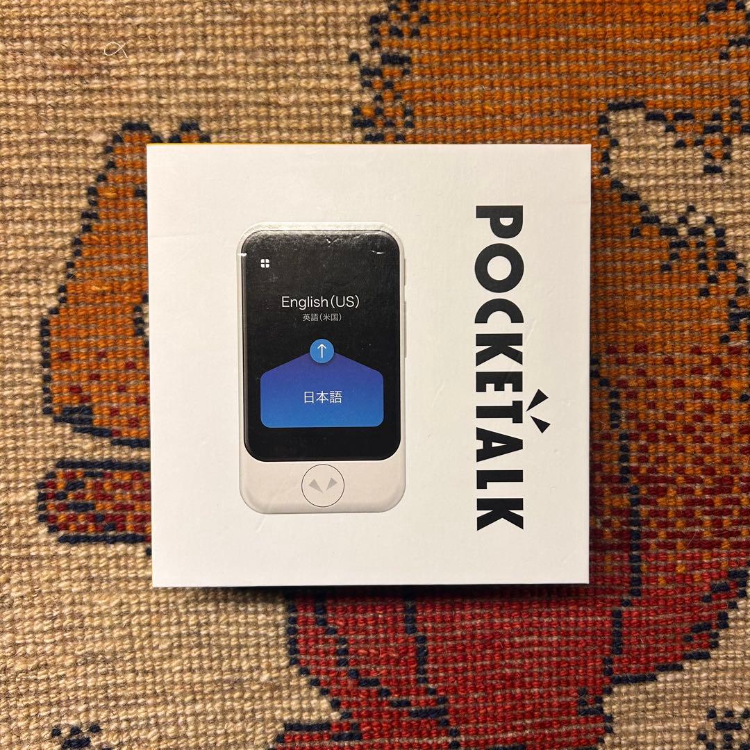 POCKETALK ポケトーク S グローバル ブラック 翻訳機