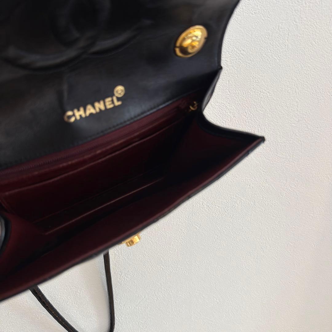 【Used】CHANEL シャネル キルティングショルダーバッグ