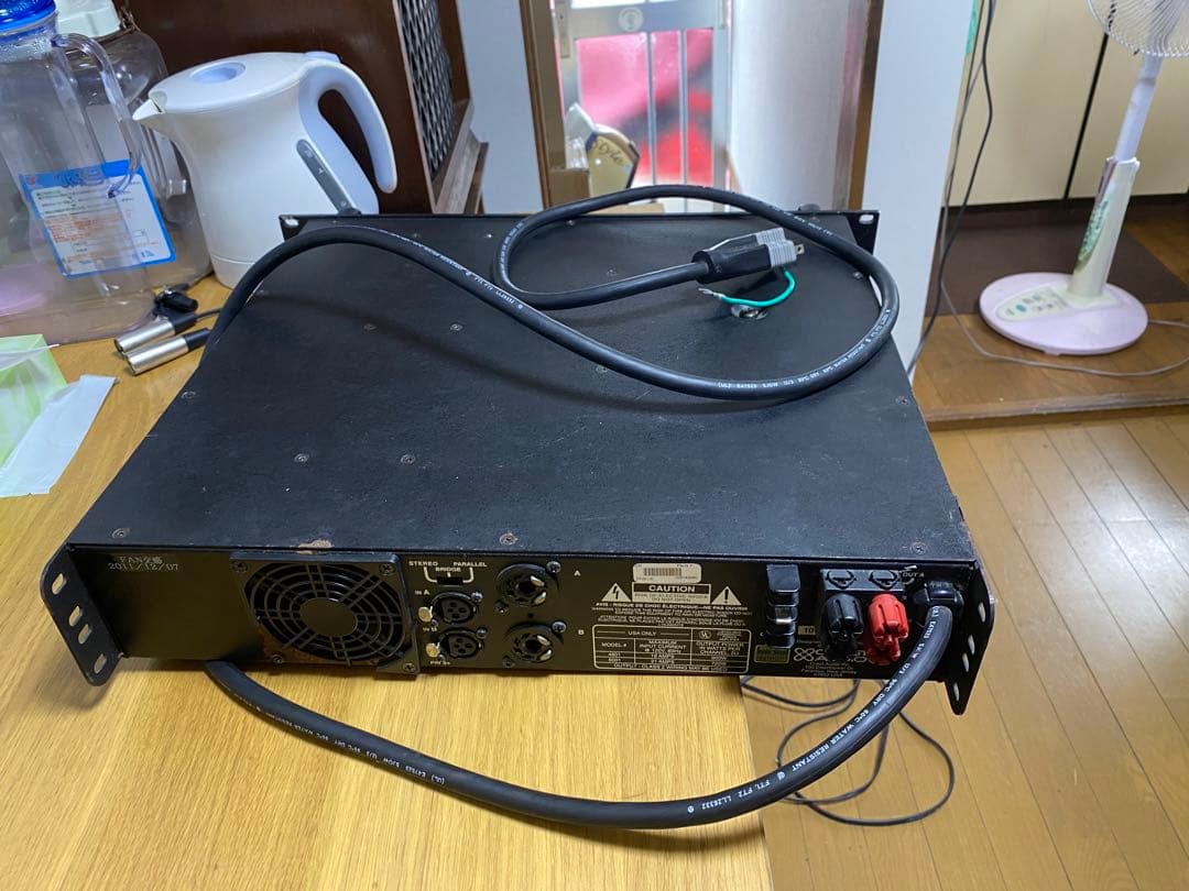 アンプ CREST AUDIO 6001 POWER AMPLIFIER 720W/CH