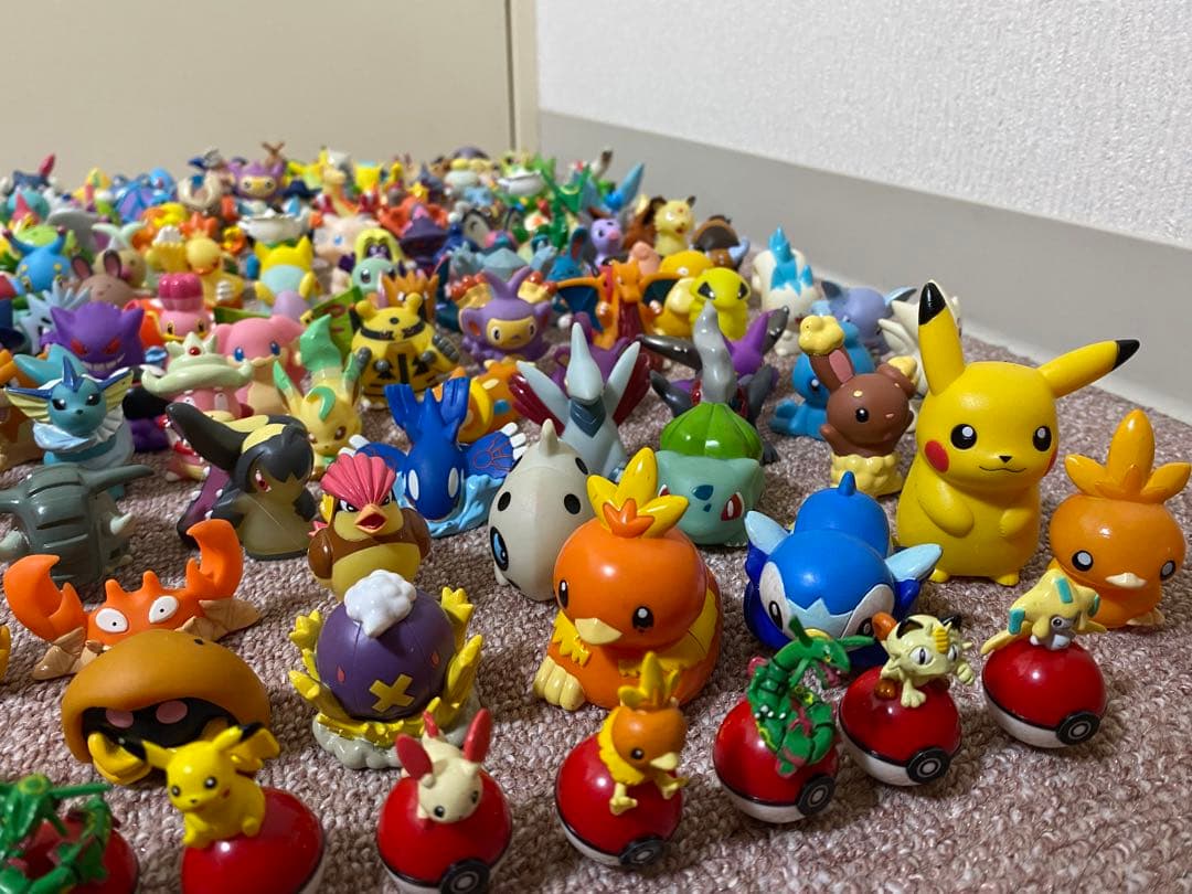 ポケモン モンコレ/指人形 ポケモンまとめ売り おまけ付き 初期 初代