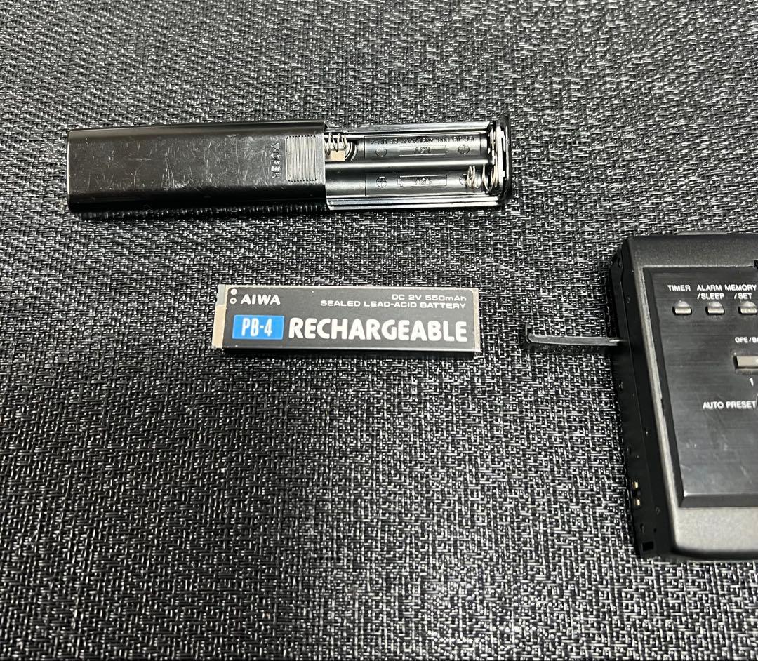 廃盤 AIWAアイワ ポータブルカセットプレーヤー HS-JX50