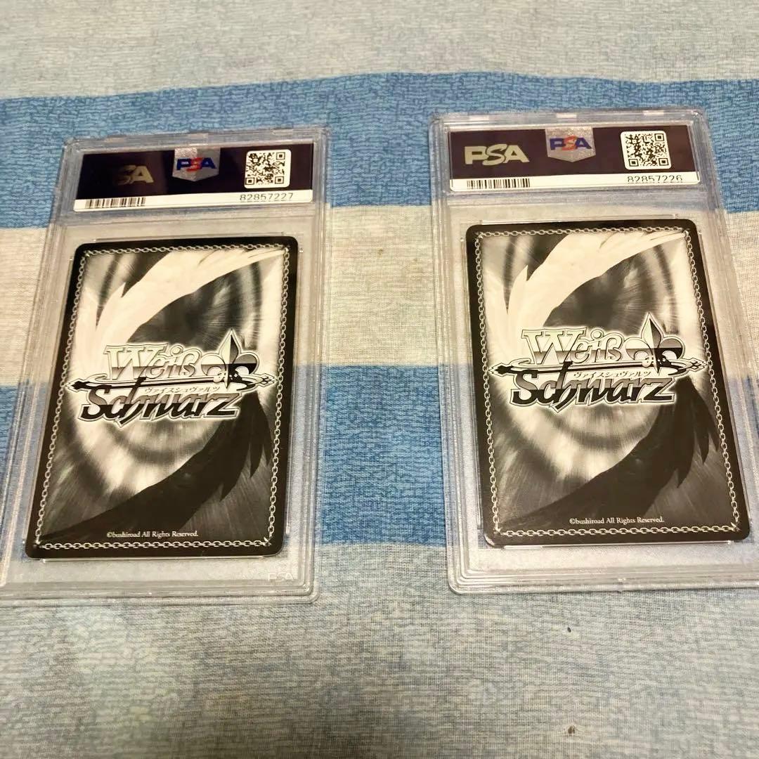 ゼロの使い魔 微熱のキュルケ PSA8点 ＆ 雪風のタバサ PSA9点 セット