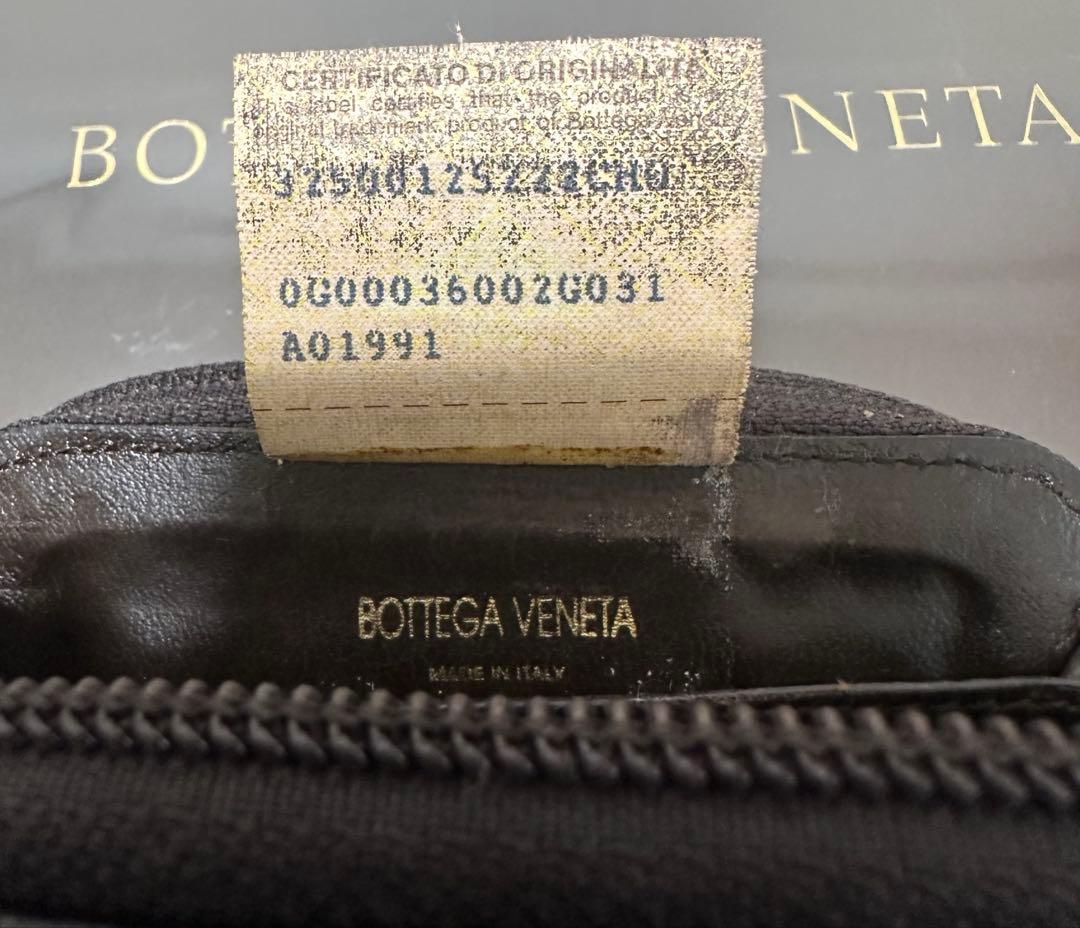 ★【付属品付】ボッテガヴェネタ イントレチャートケース/ラム/黒/3️⃣✨✨
