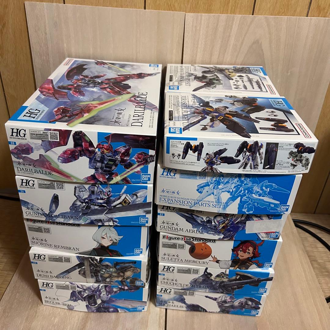 【DAM専用】水星の魔女 HG 1/144 まとめ売り