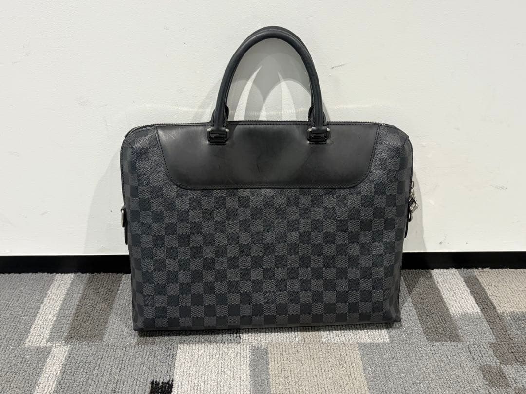 Louis Vuitton ダミエ ブラック ビジネスバッグ