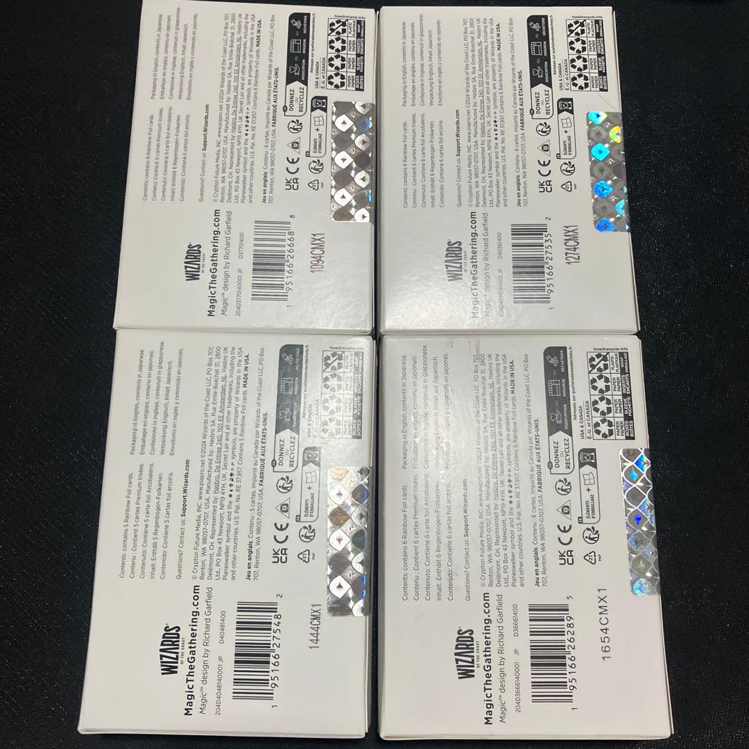 マジックザギャザリング 初音ミク 日本語版 FOIL 新品未開封　春夏秋冬コンプ