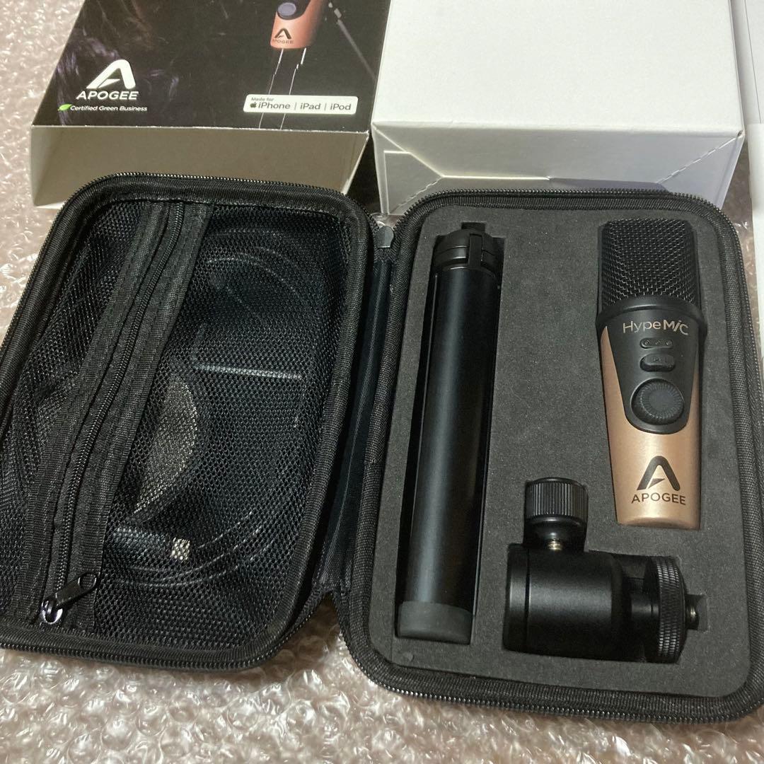 ★美品! APOGEE Hype Mic コンデンサーマイク iphone対応