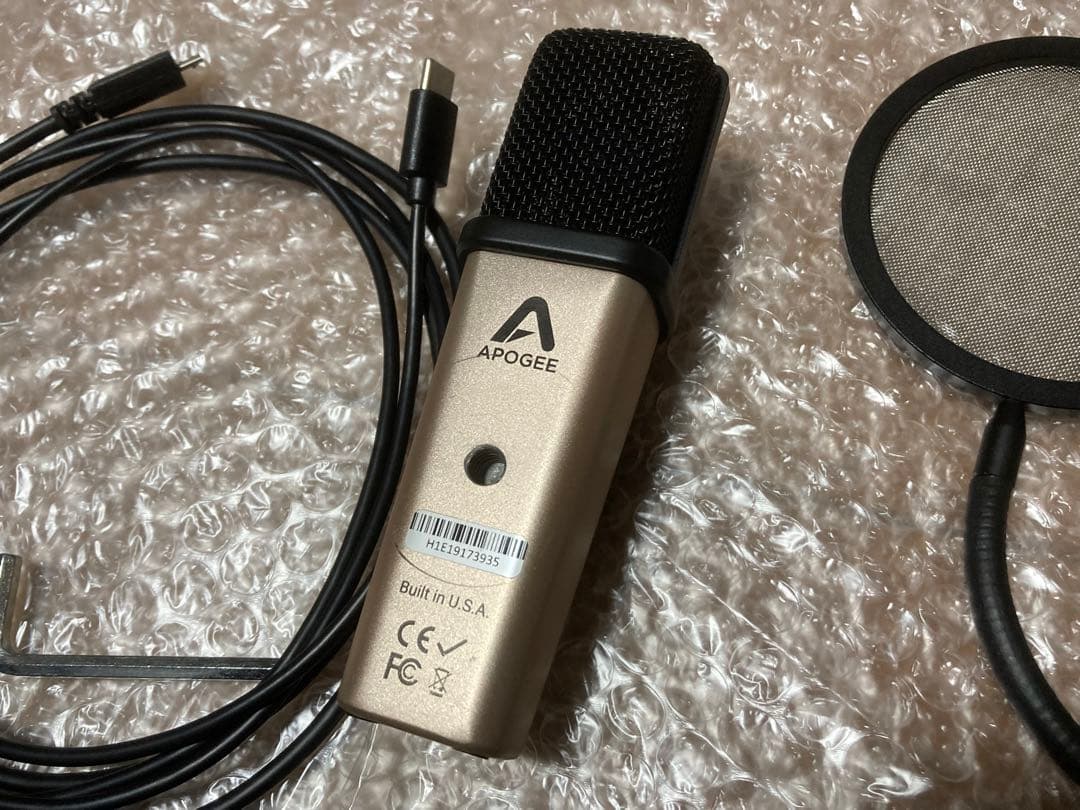 ★美品! APOGEE Hype Mic コンデンサーマイク iphone対応