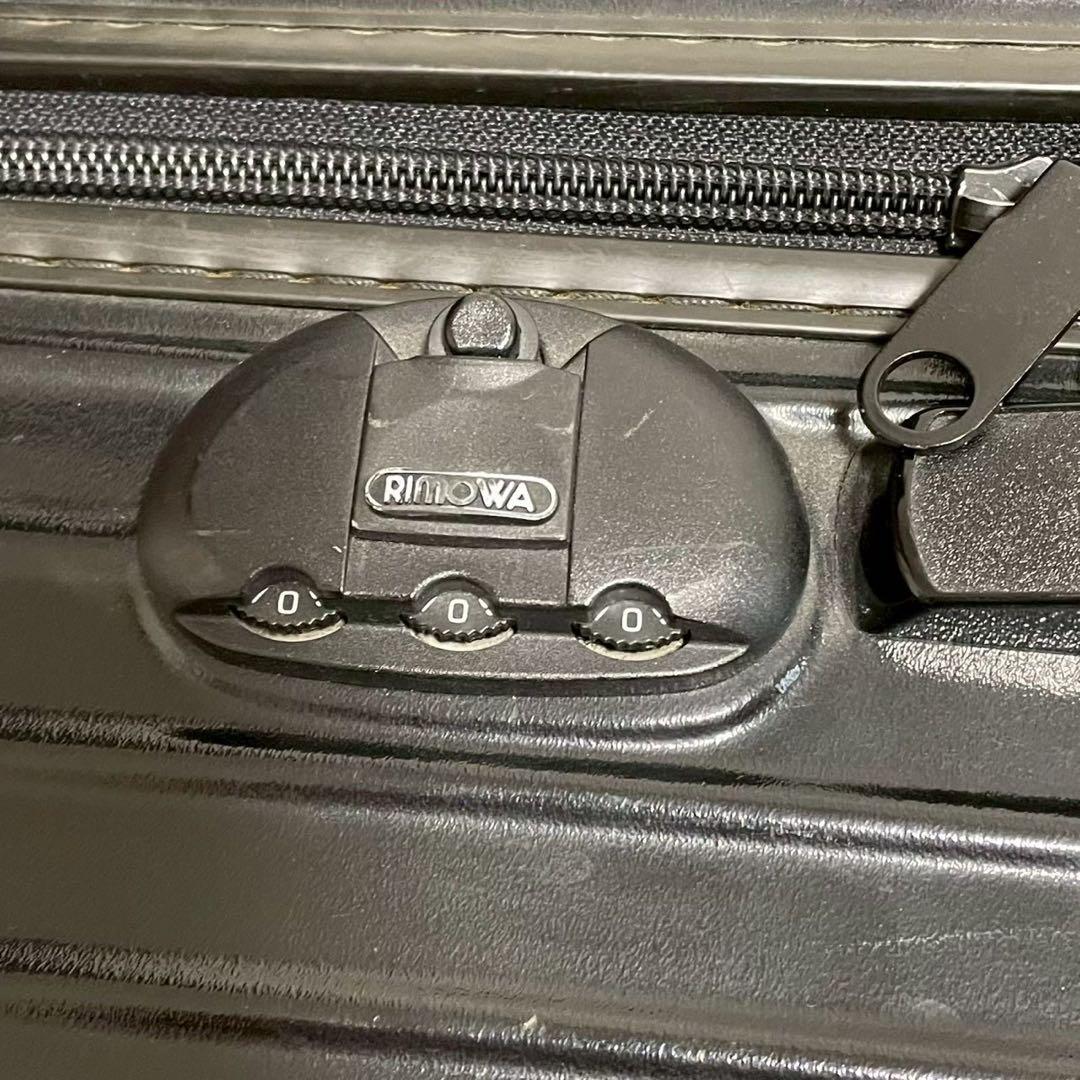 美品　リモワ　サルサ　キャリーケース　61L ポリカーボネート　スーツケース　黒