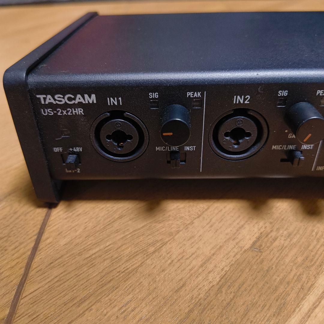 TASCAM US-2x2HR オーディオインターフェース