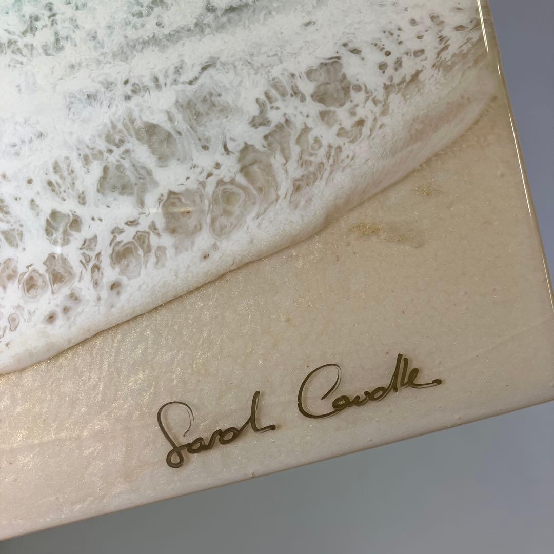 【原画・サインメッセージ付き】サラカードル レジンアート