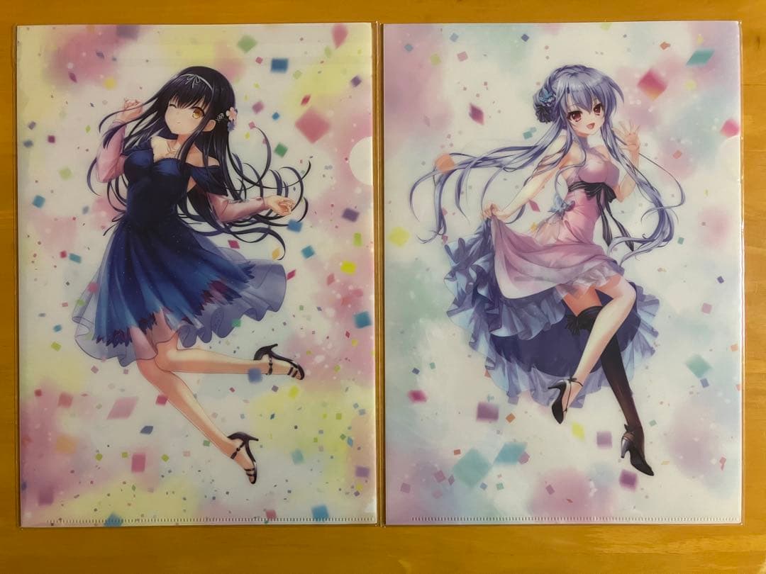 A4クリアファイル4種 サマポケチャレンジ Summer Pockets 5th