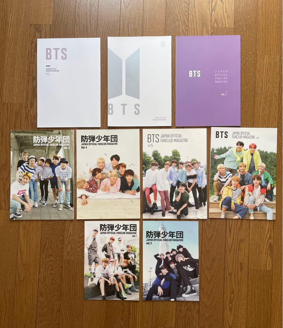 BTS 会報 Vol 1.～9 クリスマスカード グリーティングカード セット