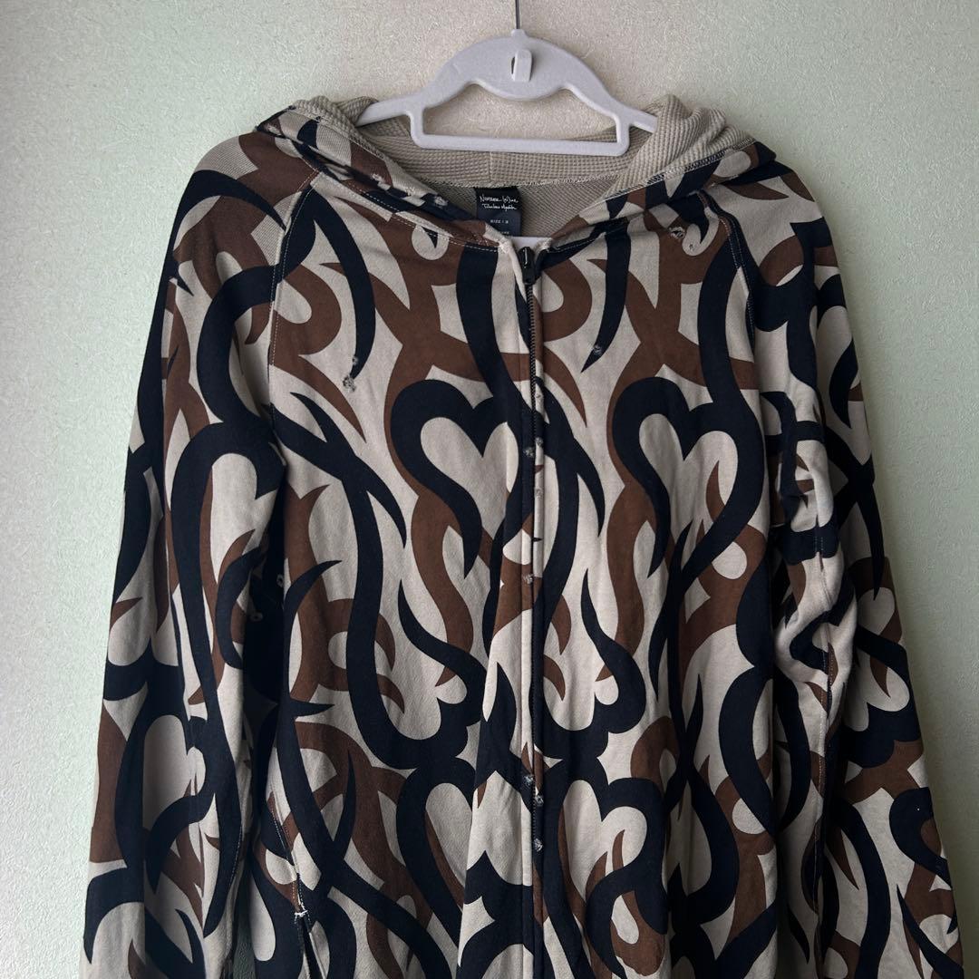 K*様 【希少品】NUMBER NINE 2004AW ギブ期 ロングパーカー