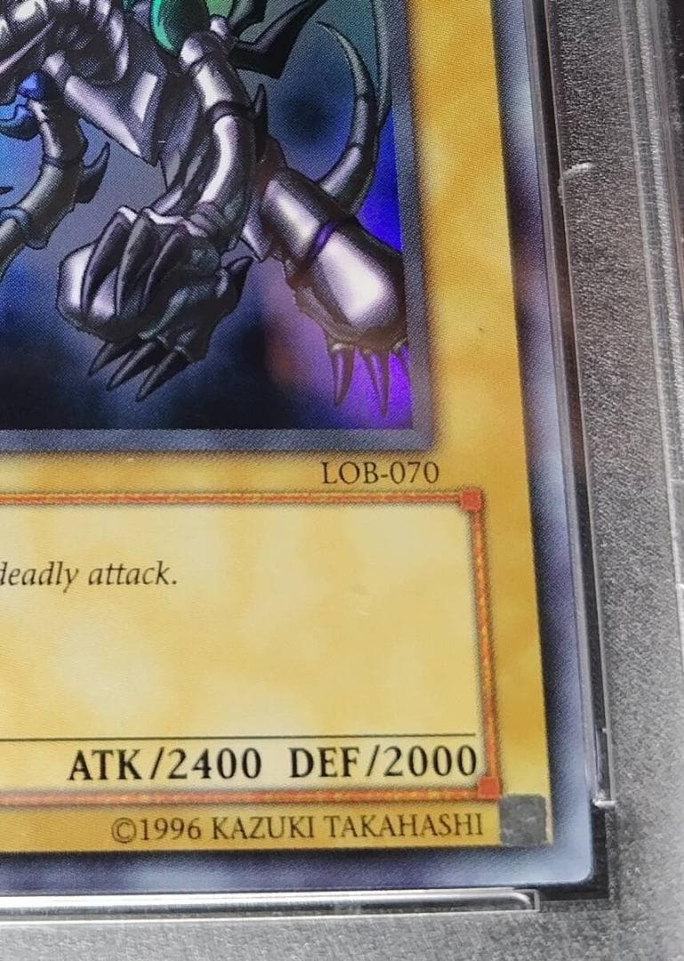 ★PSA９ RED-EYES B. DRAGON /真紅眼の黒竜　LOB-070