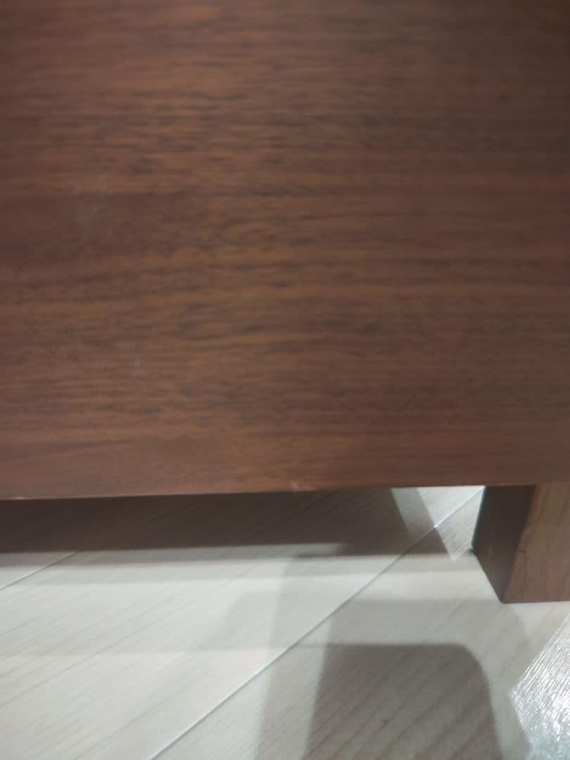 【ぽちまる】無印良品 ６段 ダークブラウン ナチュラル ハイチェスト