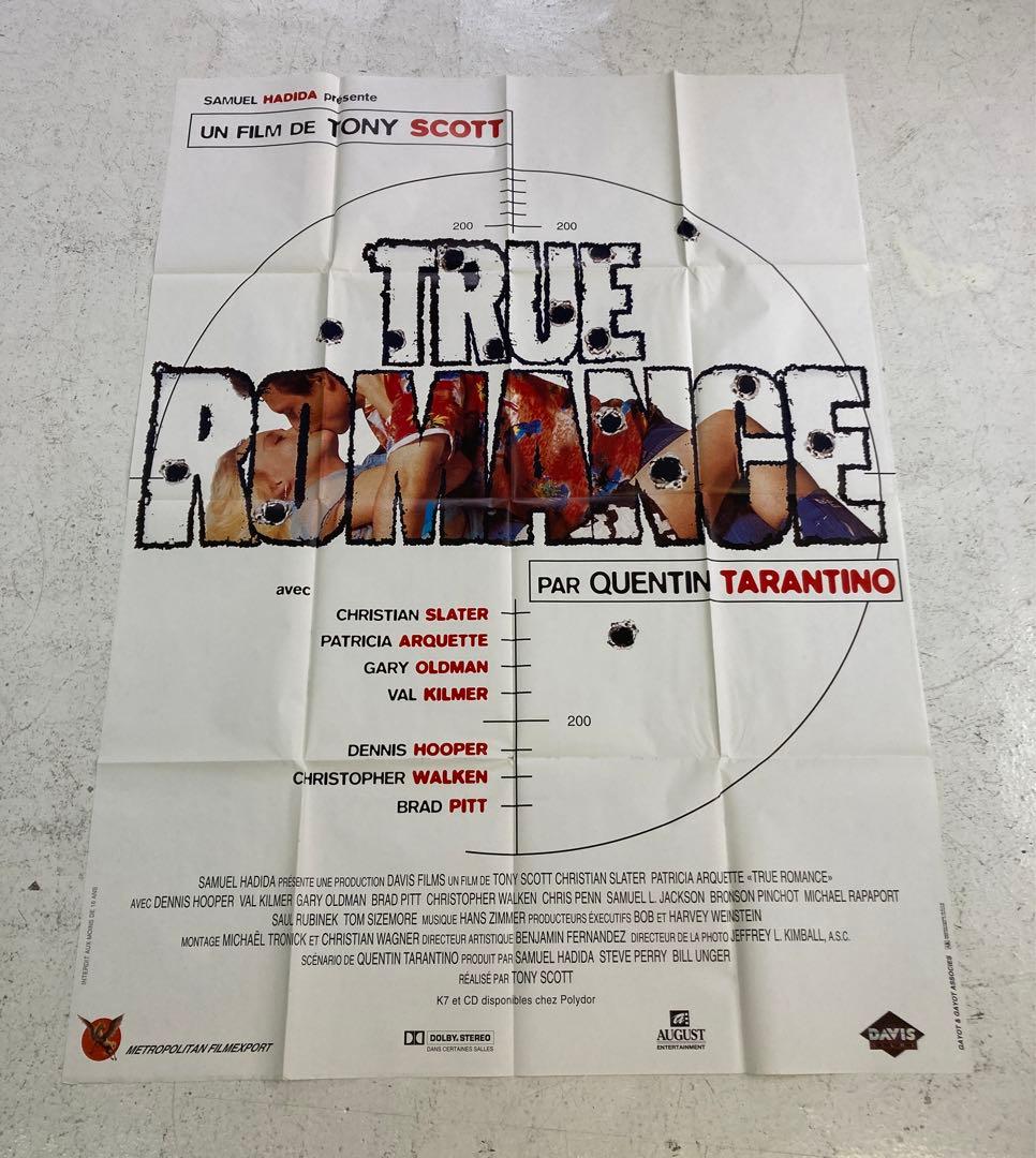 トゥルーロマンス フランス版 大型ポスター　TRUE ROMANCE
