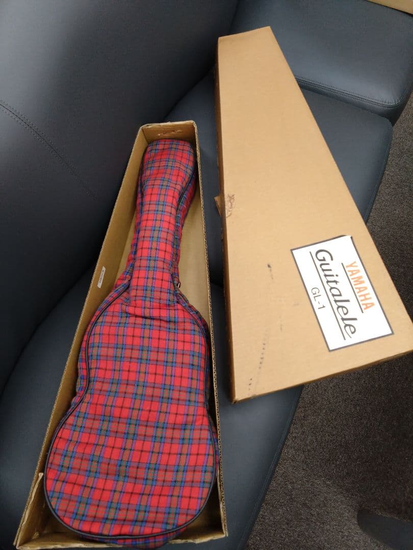 YAMAHA Guitalele GL1 ヤマハ ギタレレ　レトロチェックケース