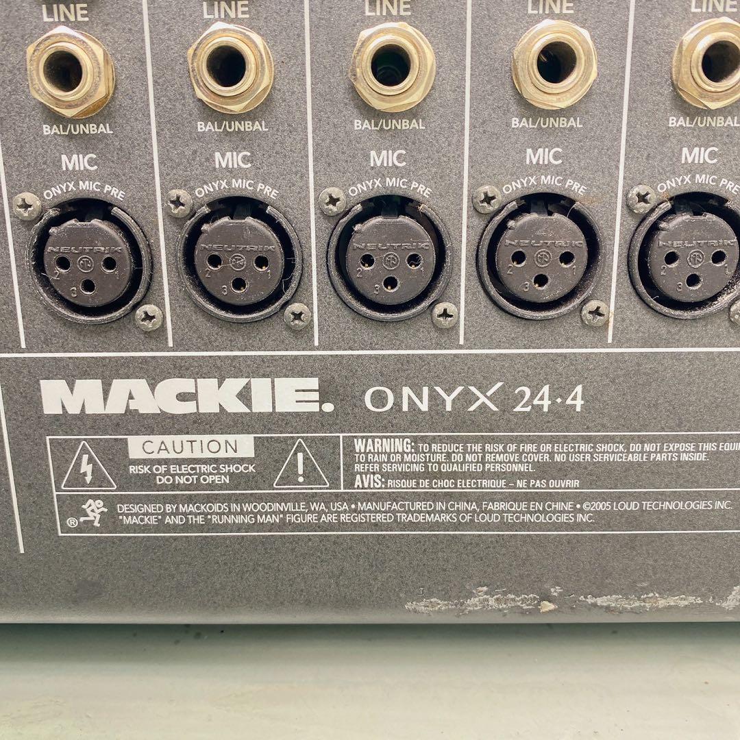 mackie Onyx 24.4 マッキー アナログ ミキサー