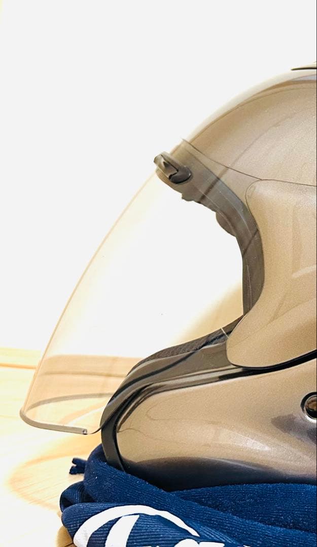 【美品】Arai MZ ヘルメット レオングレー　55-56