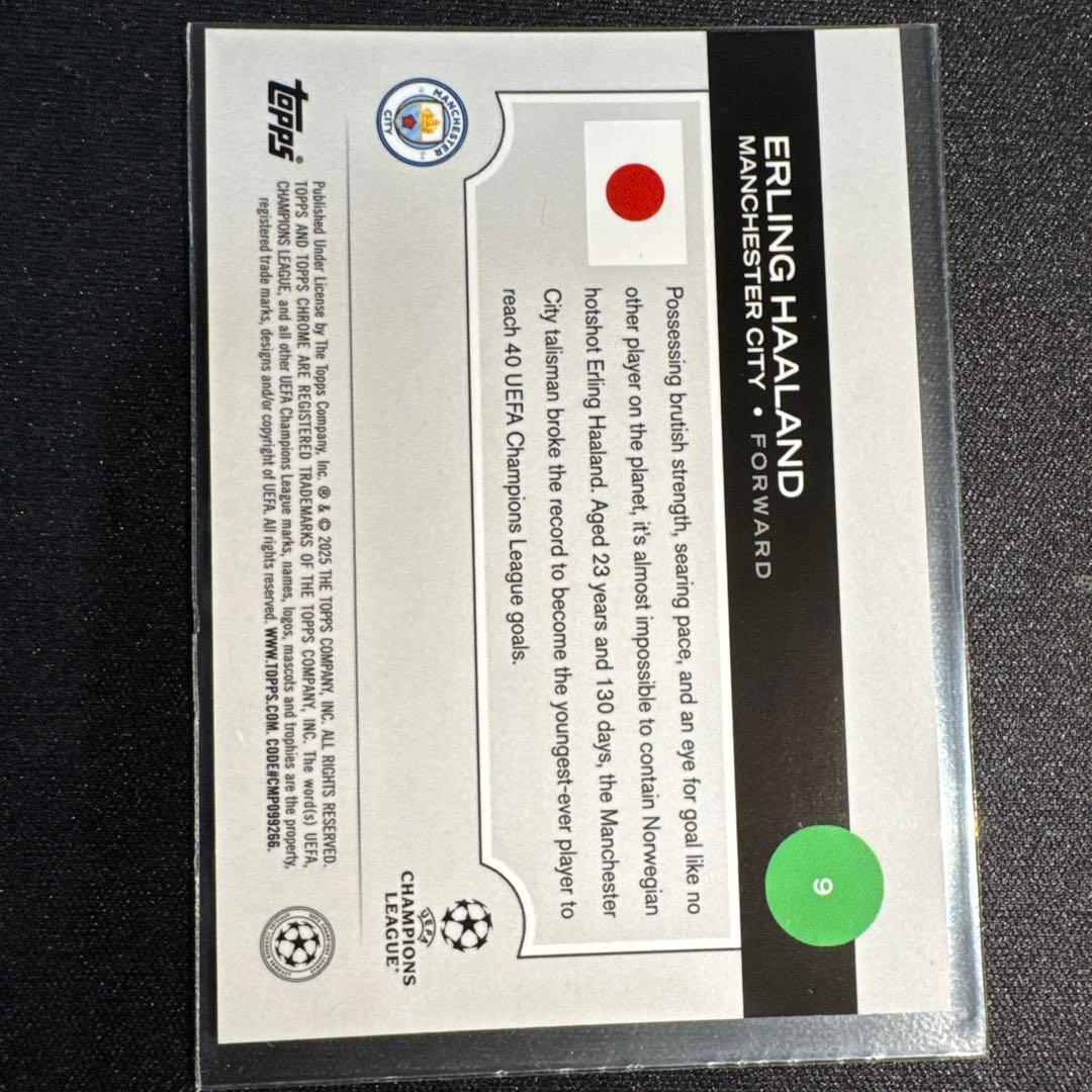 アーリング・ハーランド topps 桜パラレル