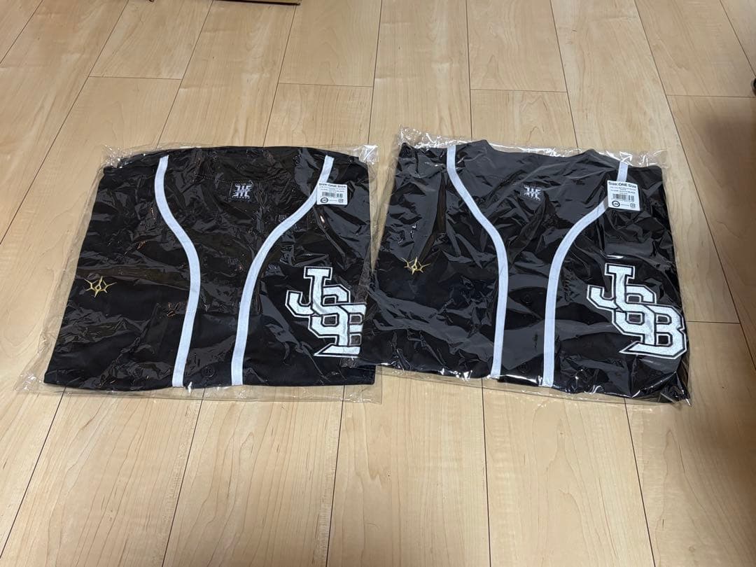 三代目　Kingdom ベースボールシャツ　黒　ブラック