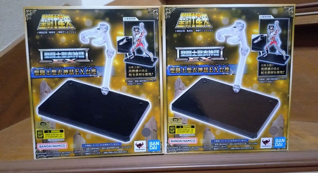 聖闘士聖衣神話EX ペガサス星矢 (神聖衣)＋聖闘士聖衣神話EX台座2個