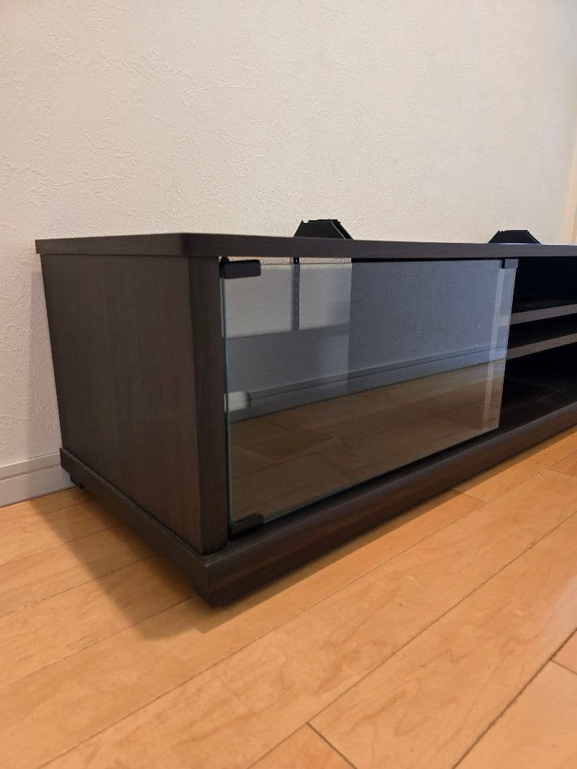 ダークブラウン 木製 テレビボード