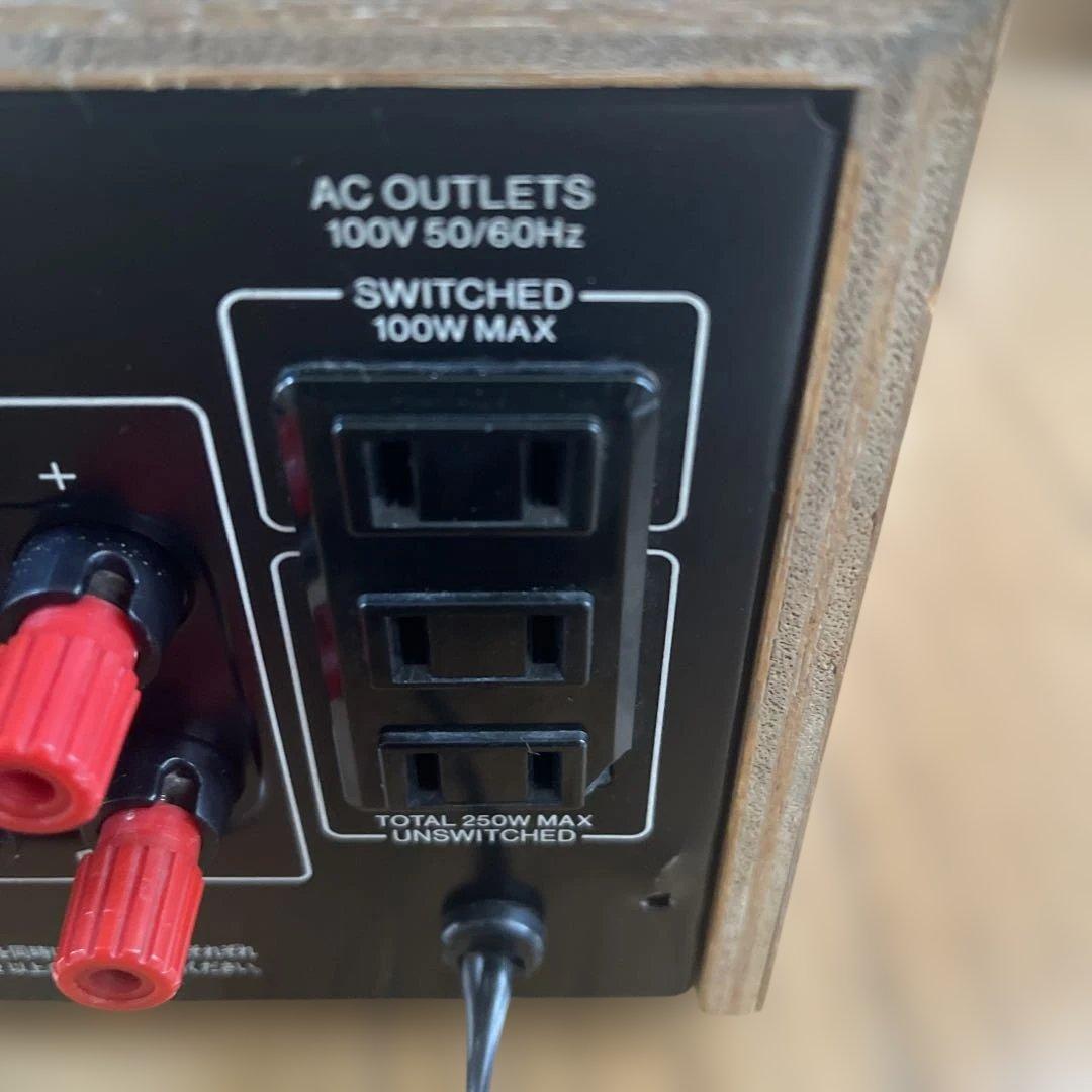 Sansui AU-D707F プリメインアンプジャンク品電源入りません。