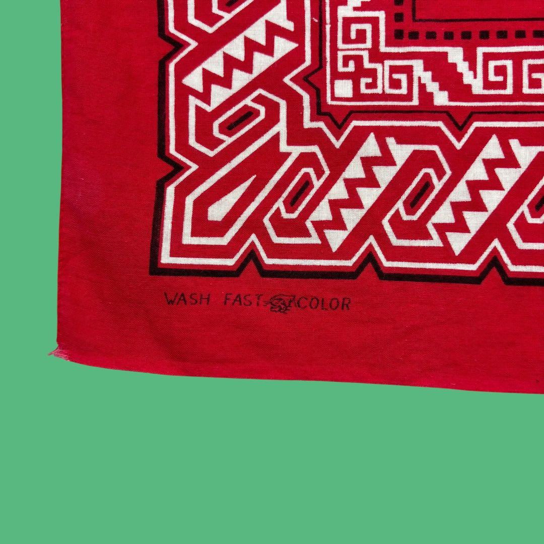 3枚セット 50s〜60s Fast Color バンダナ 象 虎 ヴィンテージ