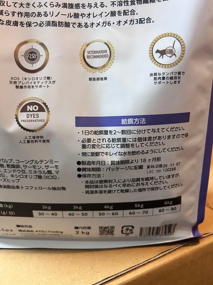 ELMOインドア 成猫用キャットフード 2kg×6＋400g×2計12.8kg